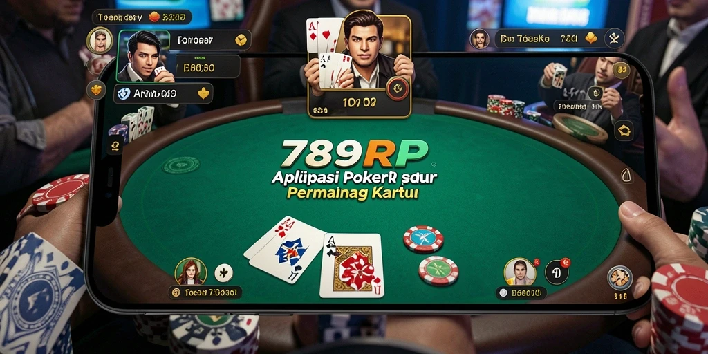 Screenshot gameplay <strong>789RP</strong> yang menampilkan suasana seru permainan Poker.