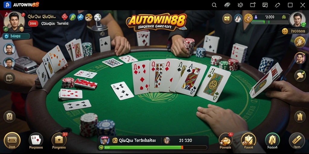 Screenshot gameplay QiuQiu yang mendebarkan di AUTOWIN88.