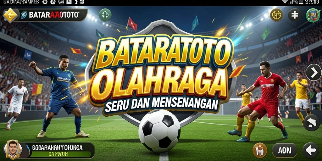 Tampilan gameplay seru dengan berbagai olahraga menantang.