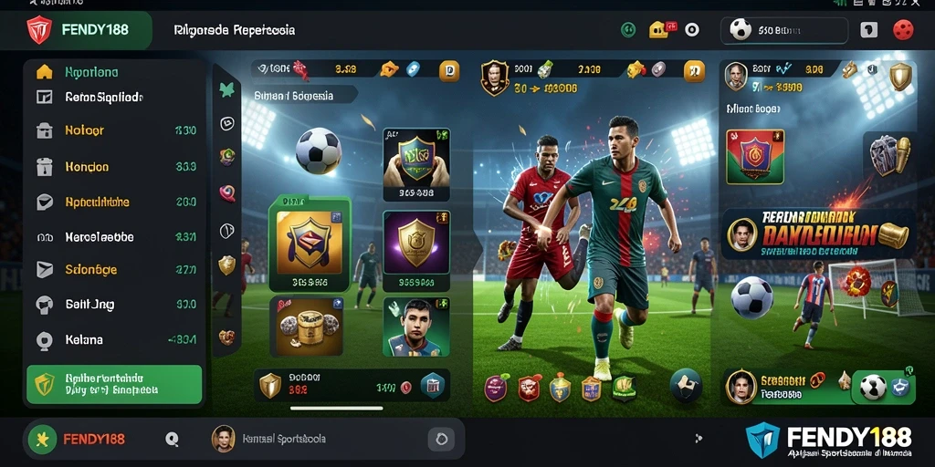 Tampilan gameplay interaktif dari aplikasi Sportsbook FENDY188.