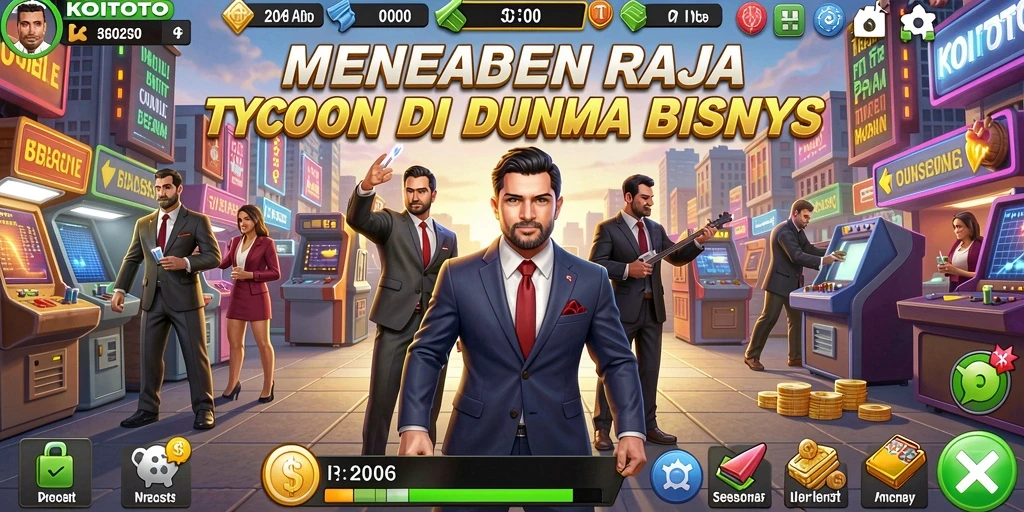 Tampilan gameplay Tycoon yang menarik dan interaktif di KOITOTO.