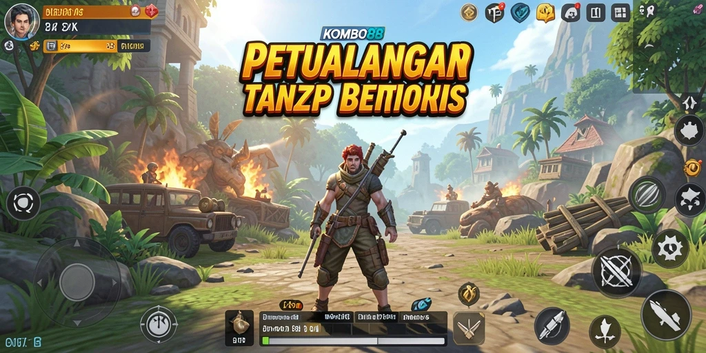 Gameplay seru di dunia terbuka KOMBO88 yang penuh petualangan.