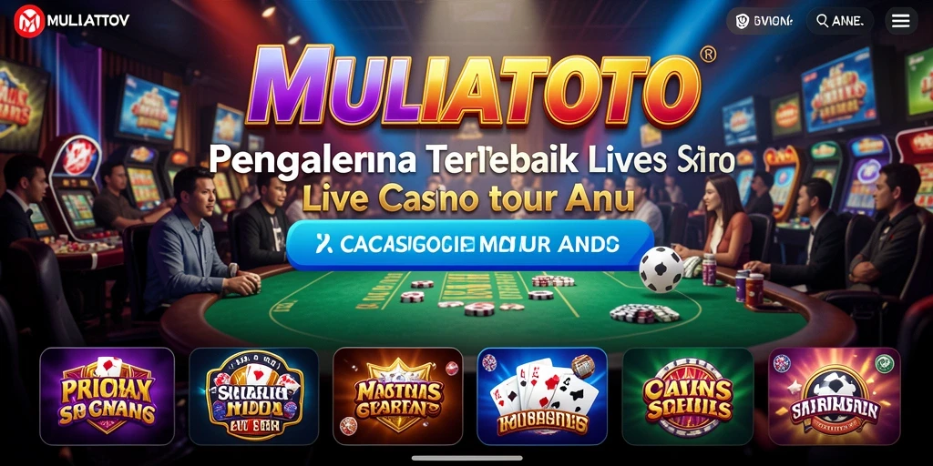 Tampilan gameplay langsung yang menakjubkan di MULIATOTO.