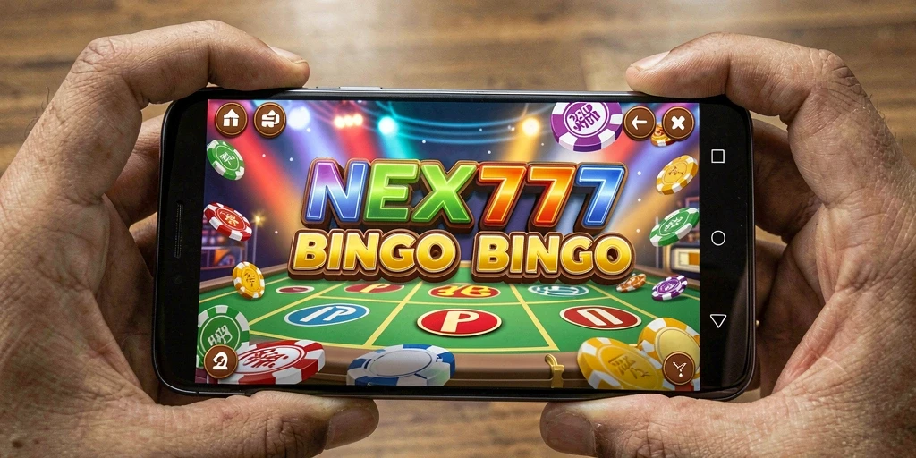 Screenshot gameplay NEX777 dengan tampilan Bingo yang menarik dan interaktif.