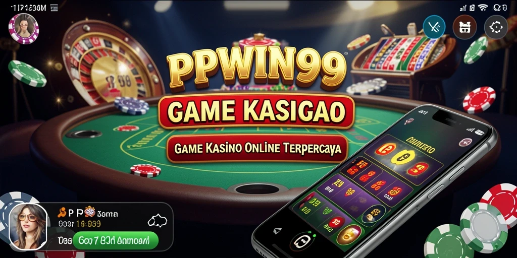 Tampilan gameplay seru dari PPWIN99 dengan suasana kasino yang menakjubkan.