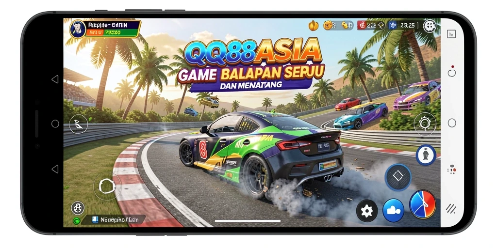 Gameplay menarik dan seru di QQ88ASIA, siap untuk balapan?