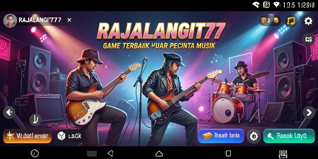 Tampilan gameplay menantang dan interaktif dari RAJALANGIT77.