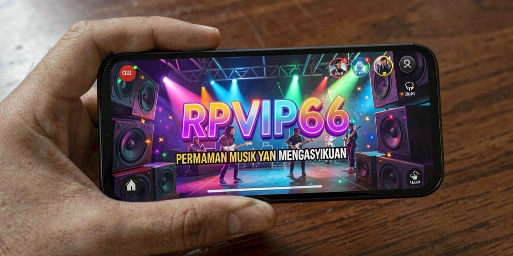 Tampilan gameplay RPVIP6 yang menarik dengan berbagai lagu.