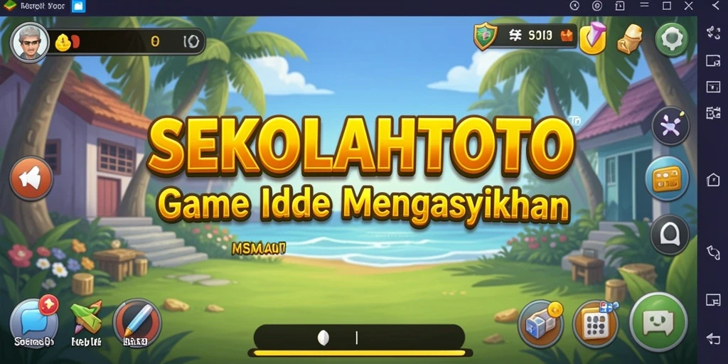Tampilan gameplay <strong>SEKOLAHTOTO</strong> yang menarik dan interaktif.