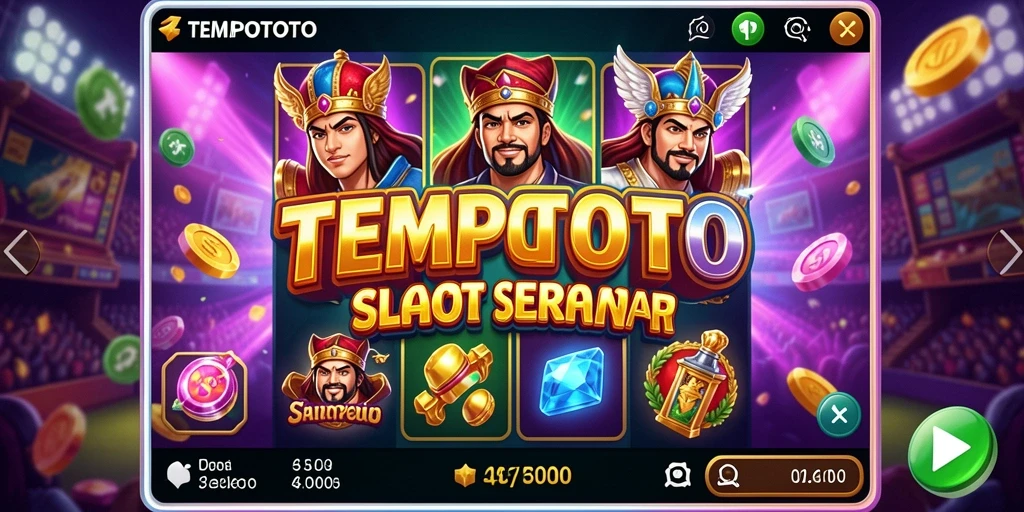 Screenshot gameplay TEMPOTOTO menampilkan keseruan dan grafis yang menarik.